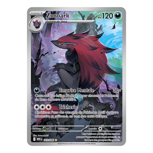 Zoroark 143 086 carte - zoroark, 143/086