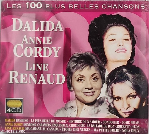Coffret dalida cordy - 4, cd