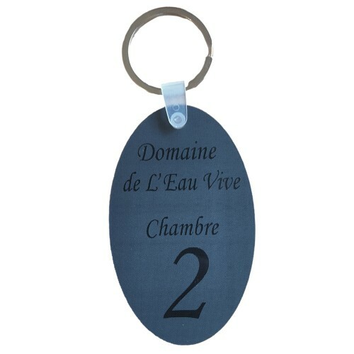 Grand porte clefs - plexi, gravé