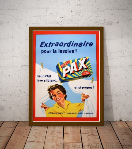 Poster affiche pax - garanti, par