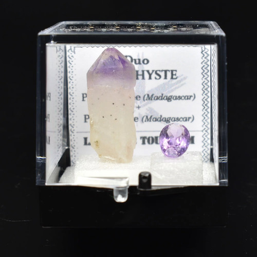 Amethyste duo pierre - amethyste,