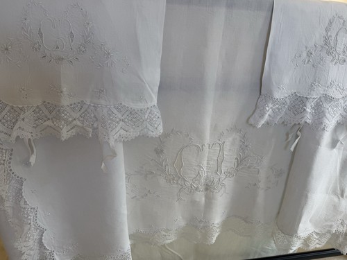 Parure trousseau ancienne - , en