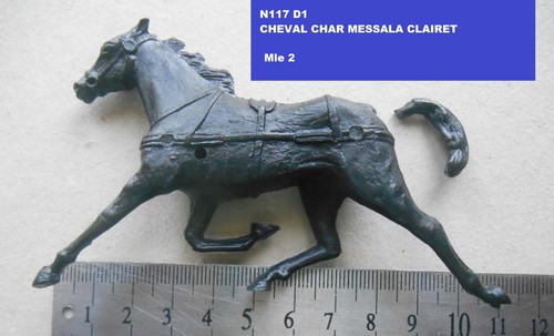 Clairet copie resine cheval - resine,