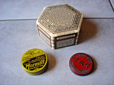 Lot 3 boites anciennes tôle