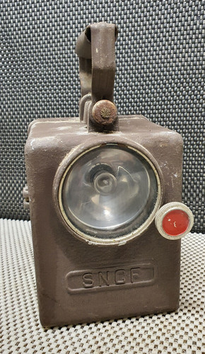 Ancienne lampe chemin fer - ancienne,