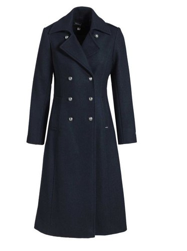Manteau long croisé caban - manteau, croisé/caban