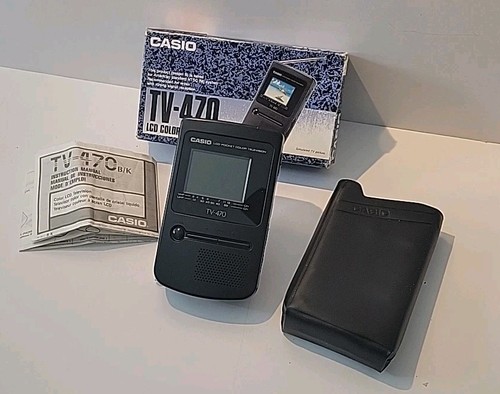Casio 470 lcd - tv-470, pocket