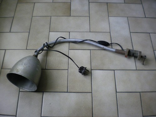 Lampe atelier ancienne - lampe,