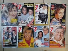 Lot de 8 télé 7 jours de