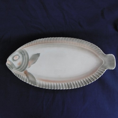 Ancien plat poisson - ancien, À