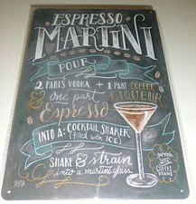 Plaque Métal Tôlée Vintage