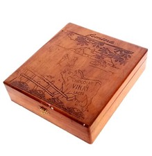 ANCIENNE BOITE A CHOCOLAT VINAY LACTE FEMINA DECOR GRANGE VACHES ENFANTS