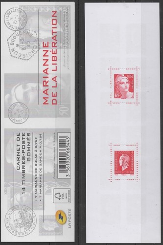France 2015 carnet gommé - france,