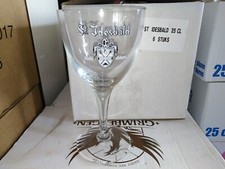 6 verres bière Saint St idesbald no Grimbergen affligem 25cl