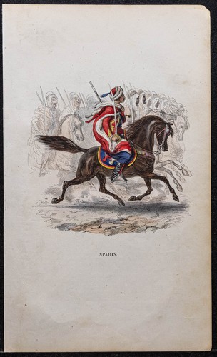 1844 spahis - -, (cavalerie)