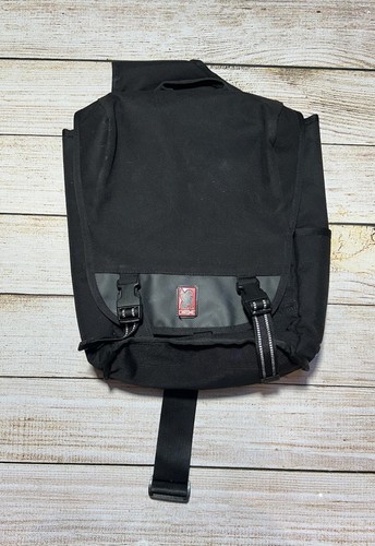 Chrome black messenger - black,