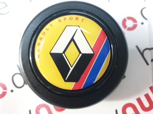 Bouton klaxon renault sport - bouton,