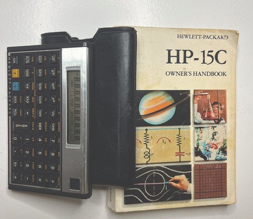Working 1985 15c calculator - working,