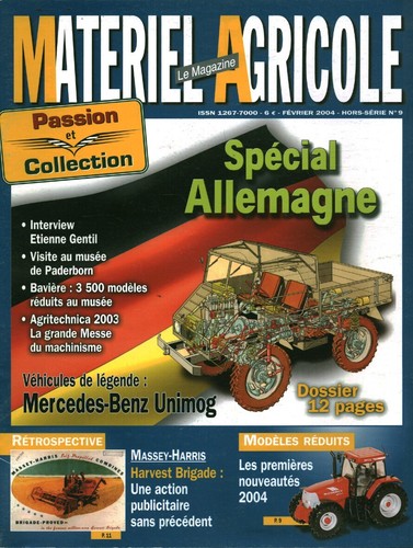 Revue matériel agricole