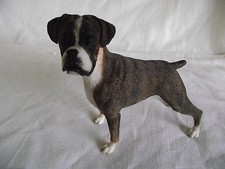 Statue de collection BEST OF BREED - chien  BOXER BRINGE   DEBOUT