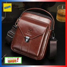 Sacoche Homme Cuir Véritable
