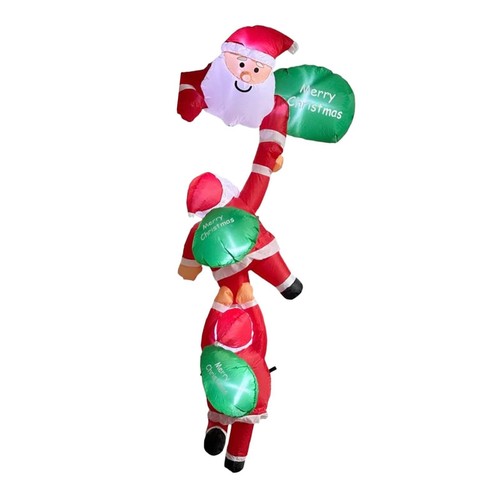 Père noël gonflable - père,