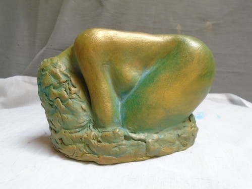 Sculpture femme intitulée - sculpture,