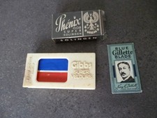 lot de lames rasoir anciennes