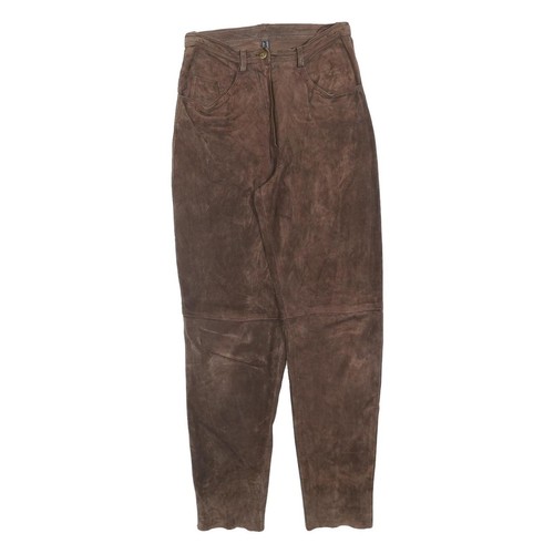 Pantalon femme cuir marron - femme,