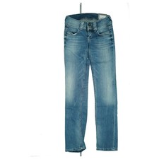 Pepe Jeans Venus Bas W Pantalon en Stretch Droit Jambe Craquage Po W27 L34 Clair