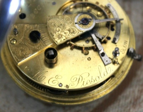 Belle montre gousset coq - montre, à