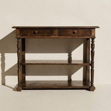 Console ancienne bois massif