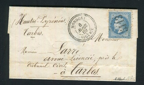 Superbe rare lettre de - &,
