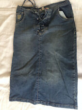 JENNYFER  jupe femme  jeans coton bleu stone Taille 36