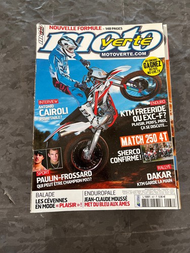 Moto verte 467 revue - moto,