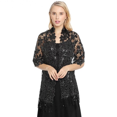 Femme paillettes sequin - sequin, châle