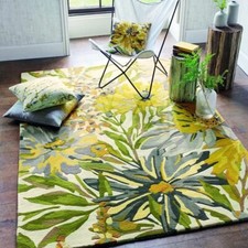 Tapis épais en pure laine