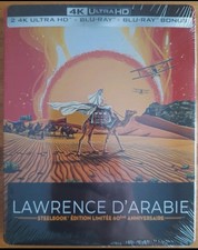Steelbook Lawrence D'Arabie 4KUHD Fnac Neuf