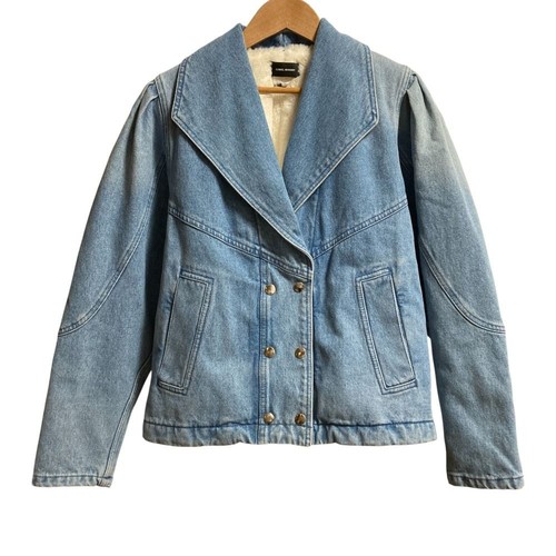 Veste denim coton - denim,