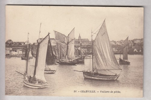 Cpa granville bateau - cpa,