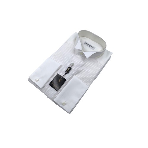 Chemise smoking blanche