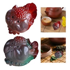 Statue de poisson en résine