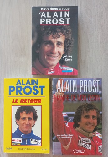 Alain prost lot livres - alain,
