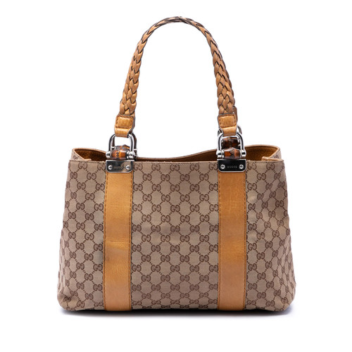 Gucci medium toile bamboo - gucci,