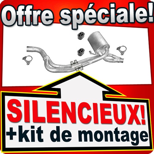 Silencieux intermédiaire pour - silencieux,