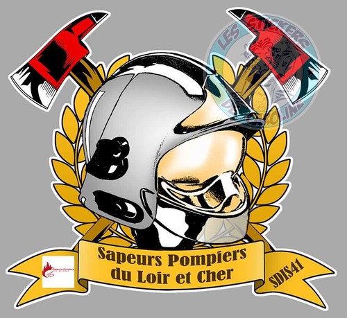 Sticker sapeurs pompiers - sticker,