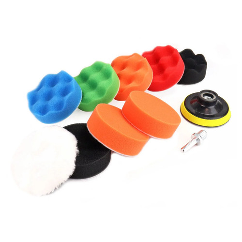 Kit polissage 11pcs 80mm - kit,