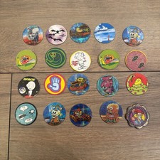 Lot De Pogs Chupa Caps + Kinis