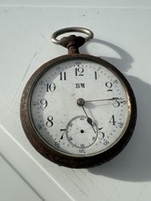 Montre à gousset . “BM”