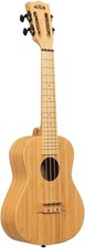 Kala Brand Music Co. Bamboo Collection, 4-String Ukulele, Right, Natural,...
